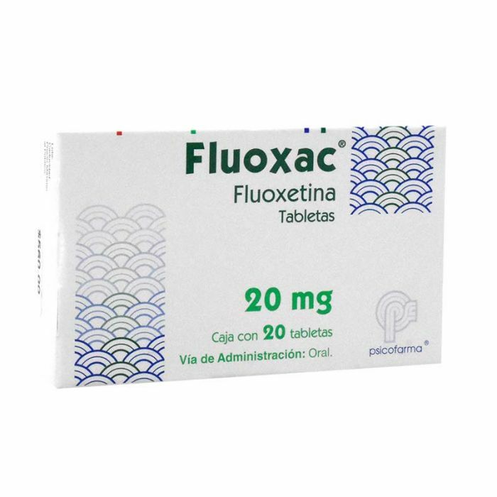 FLUOXAC 20 MG 20 TAB