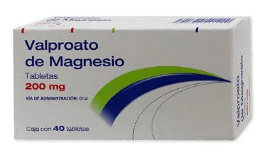 VALPROATO DE MAGNESIO TAB. L.P. 200 MG. CAJA C/40