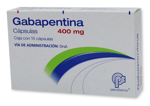 GABAPENTINA 400 MG 15 CAPS  LGEN