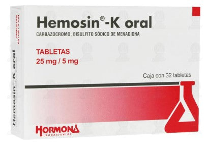 HEMOSIN-K 25/5 MG 32 TAB