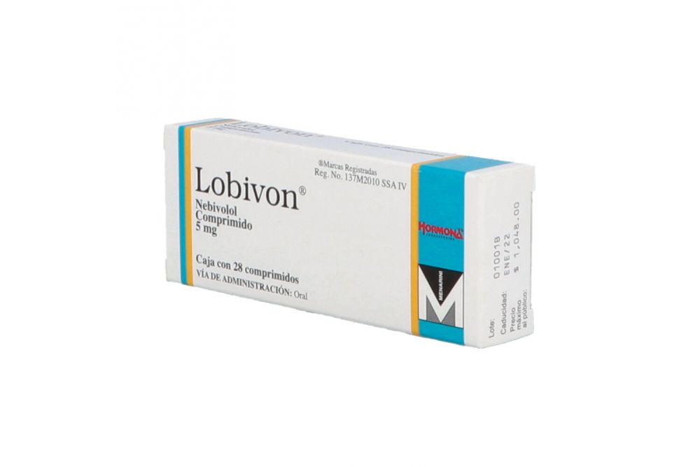 LOBIVON 5 MG 28 CPR