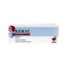 KERAL 25 MG 20 TAB