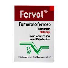 FERVAL 200 MG 50 TAB