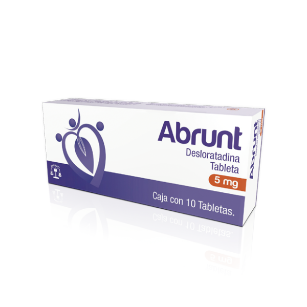 ABRUNT TAB. 5 MG. CAJA C/10 (DESLORATADINA)