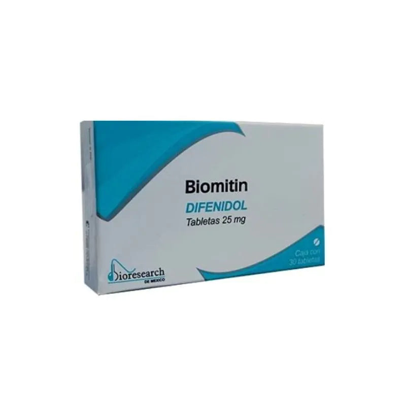 BIOMITIN TAB. 25 MG. CAJA C/30