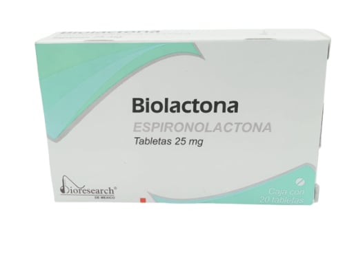 ESPIRONOLACTONA 25 MG 20TAB LGEN