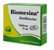 BIOMESINA TAB. 10 MG. CAJA C/10