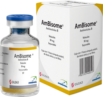 AMBISOME 50 MG SOL INY F.A.