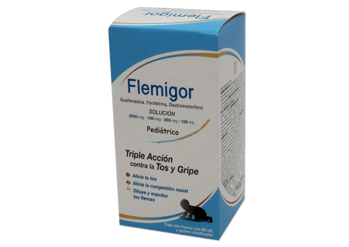 FLEMIGOR SOL. GTS. PEDIATRICO CAJA C/FCO C/60 ML. Y GOTERO