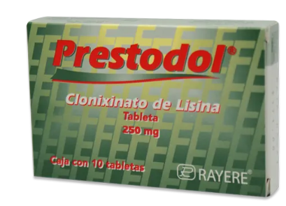 PRESTODOL TAB. 250 MG. CAJA C/10