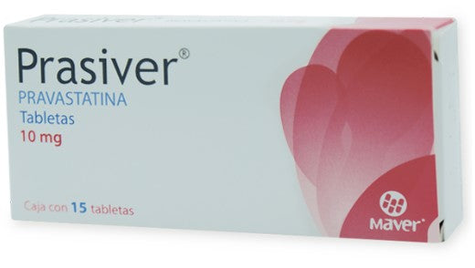 PRASIVER TAB. 10 MG. CAJA C/15