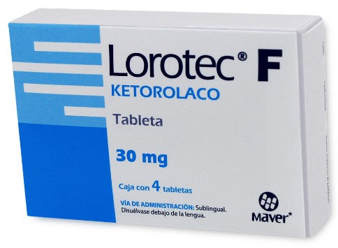 KETOROL 30MG 4TAB SUB MAVE  LGEN