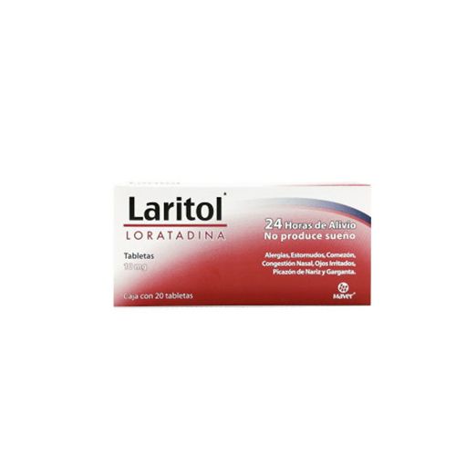 LARITOL TAB. 10 MG. CAJA C/20