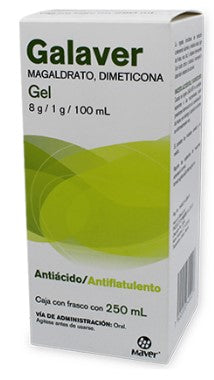 GALAVER GEL 8 /1 G. CAJA C/FCO. C/250 ML.