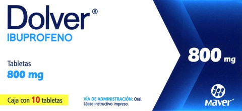 DOLVER TAB. 800 MG. CAJA C/10