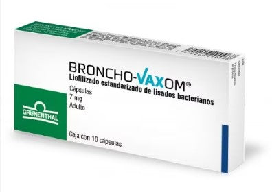 BRONCHO VAXO AD 7MG CAP C10