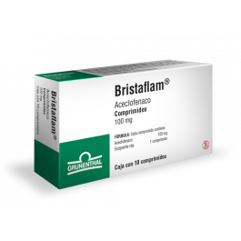 BRISTAFLAM 100 MG 10 TAB