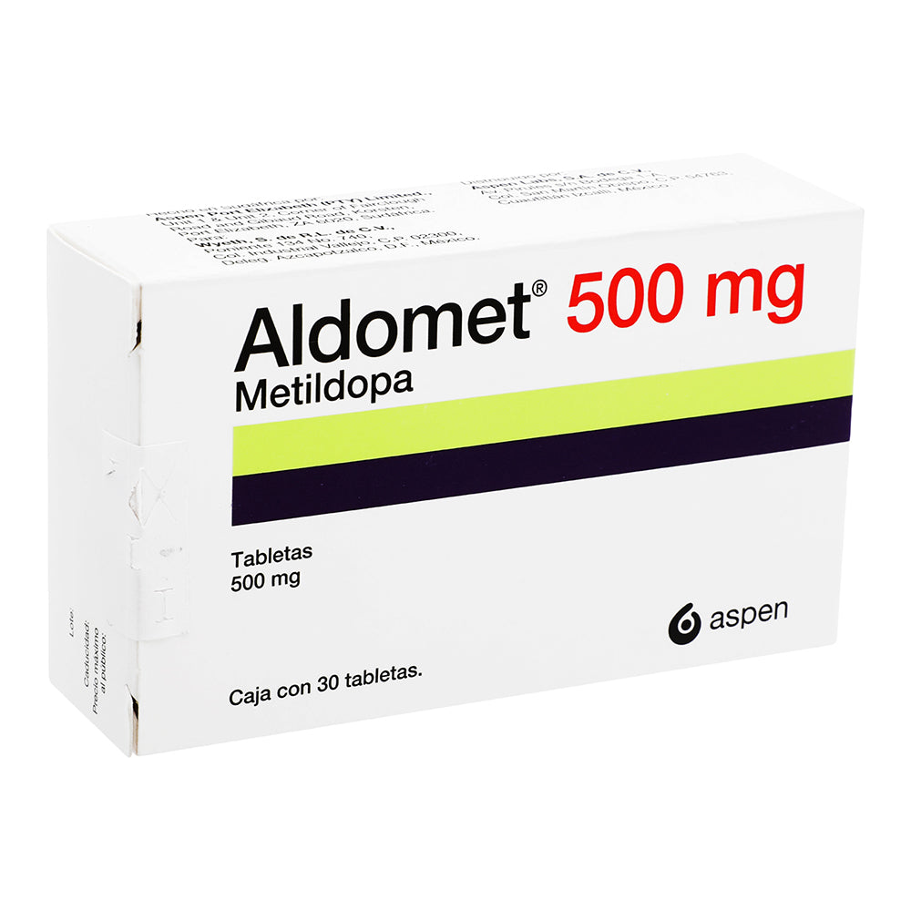 ALDOMET 500 MG 30 TAB