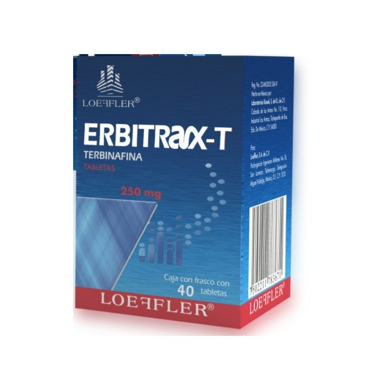 ERBITRAX-T 40 TAB 250 MG