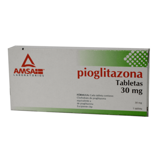 PIOGLITAZONA 7 TAB 30 MG