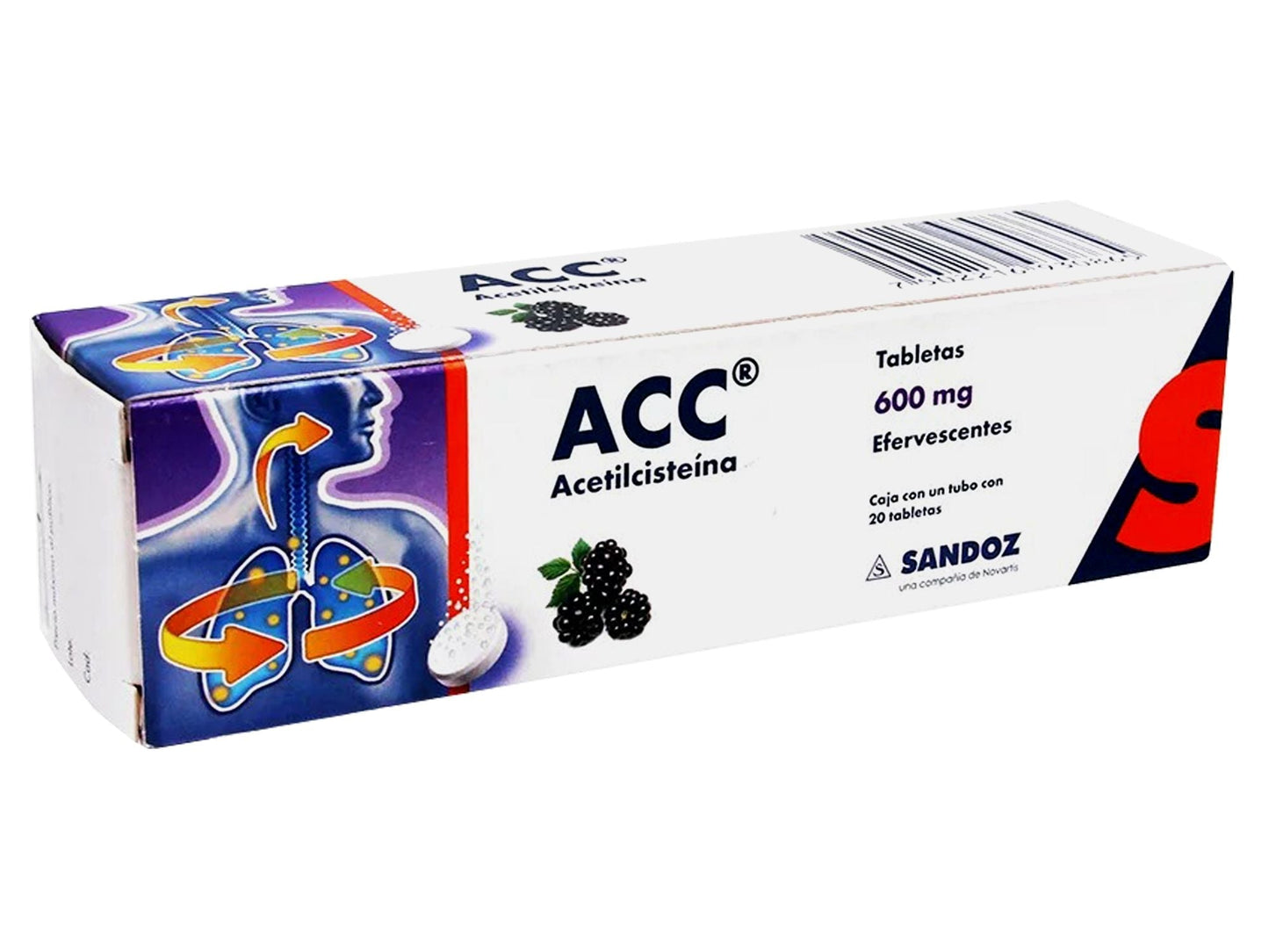 ACC 600 MG 20 TAB EFERV