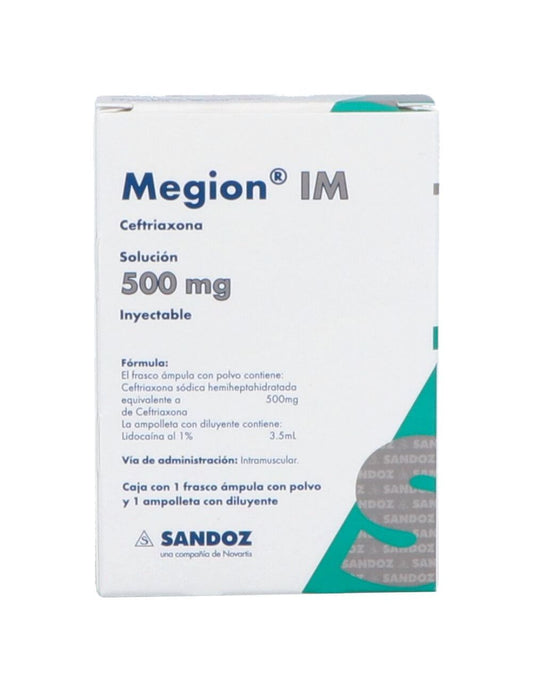 MEGION IM 500G 2ML INY C1