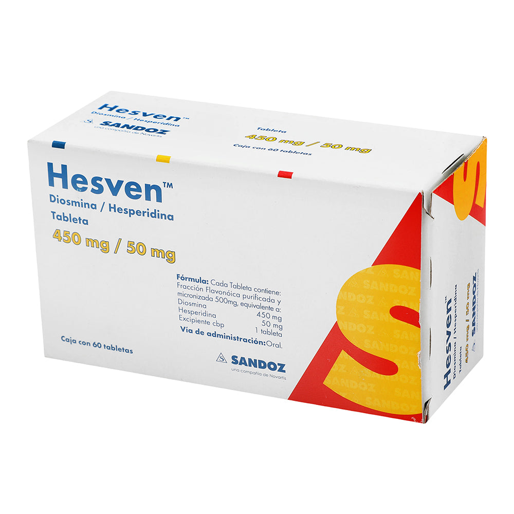 HESVEN 450/50MG 60 TAB