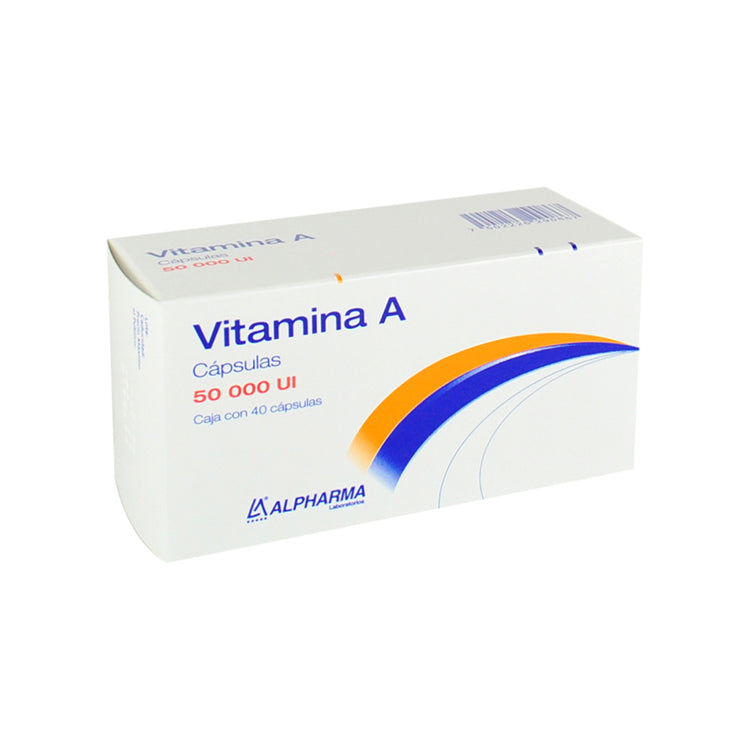 Vitamina A 50 000ui Tab C40 Farma Leal