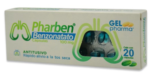 BENZONATATO CAP. 100 MG. CAJA C/20