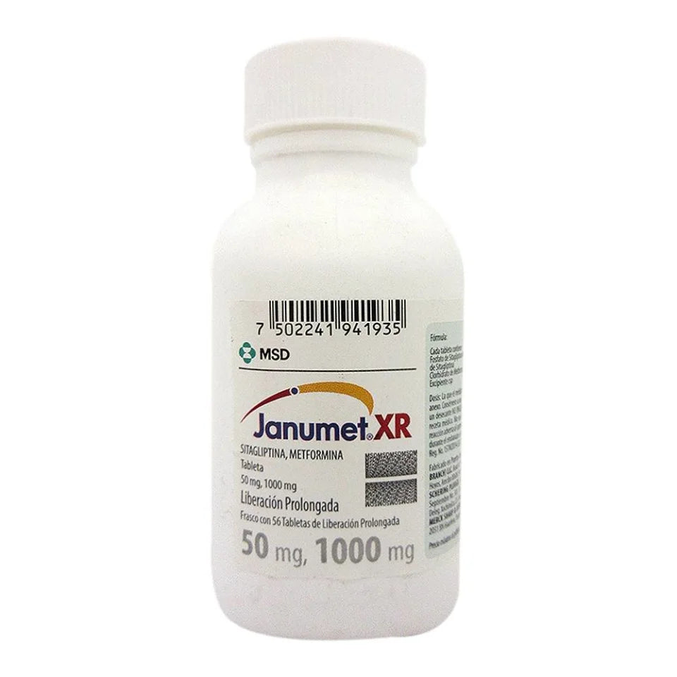 JANUMET XR 50/1000MG TAB C56