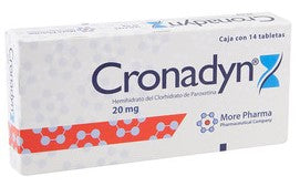 CRONADYN 20MG TAB C14