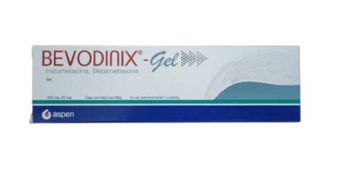 BEVODINIX-GEL 500MG/50MG TBO 60G