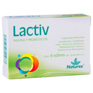 LACTIV SOBRES PVO. 1G. CAJA C/6