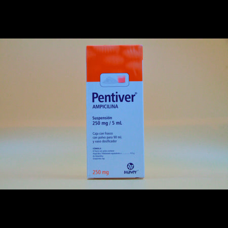 PENTIVER SUSP. 250 MG. CAJA C/FCO. C/PVO. P/90 ML.