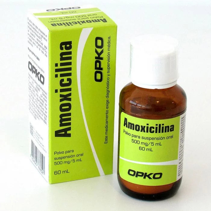 PENTICLOX SUSP. 500 MG. C/FCO. C/PVO. P/60 ML.