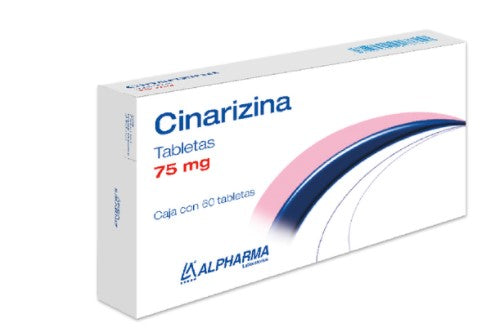 CINARIZINA TAB. 75 MG. FCO. C/60