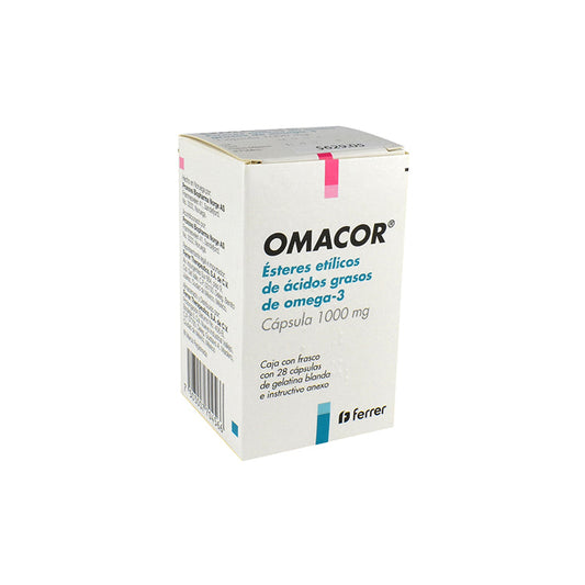 OMACOR 1000MG 28 CAPS