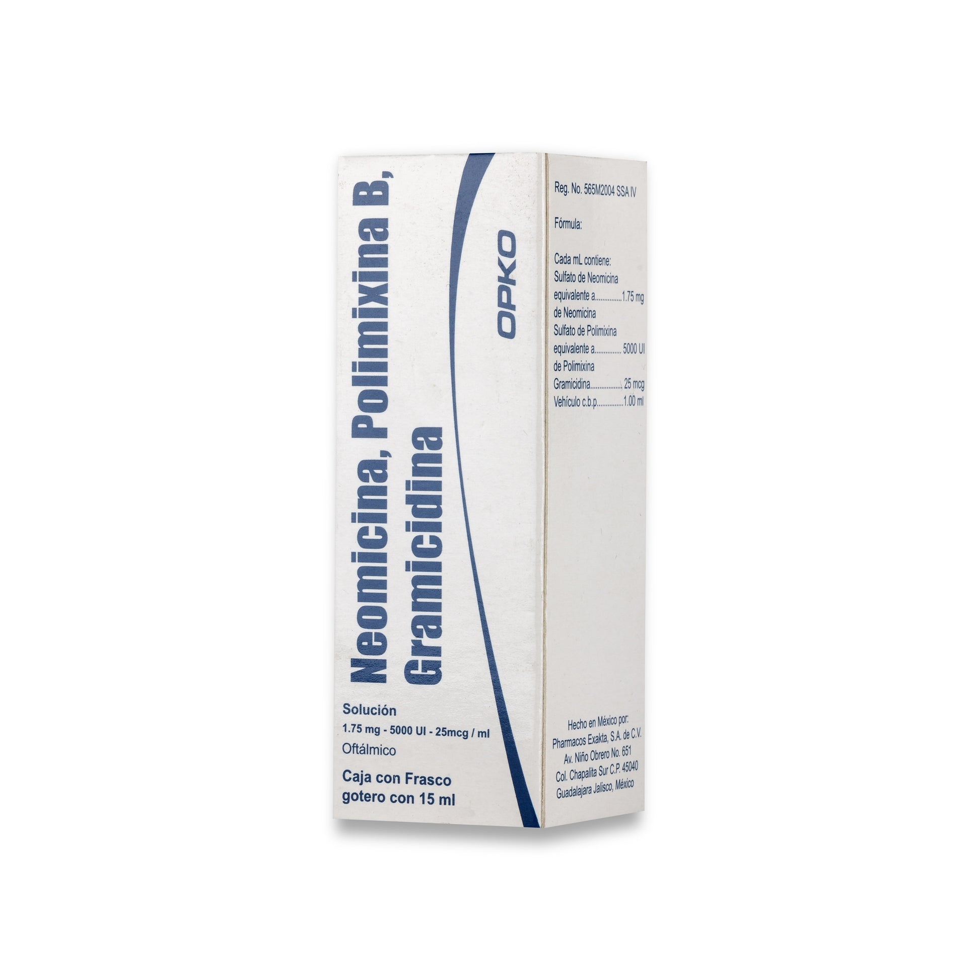 Neomicina-Polimixina B-Gramicidina Sol. Oftal. Fco. C/15 Ml.