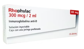 RHOPHYLAC 300 MCG SOL INY 2 ML