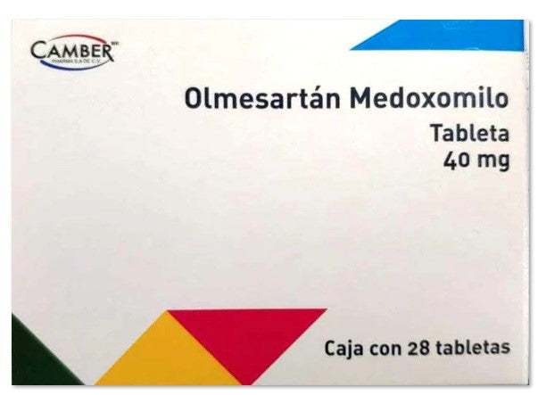 GE OLMESARTAN MEDOX CAMBER 20MG - TAB 28