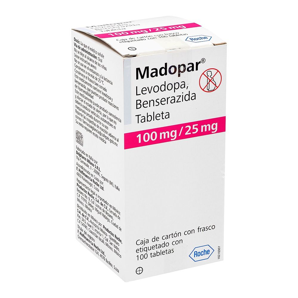 MADOPAR 125MG 100 CPR