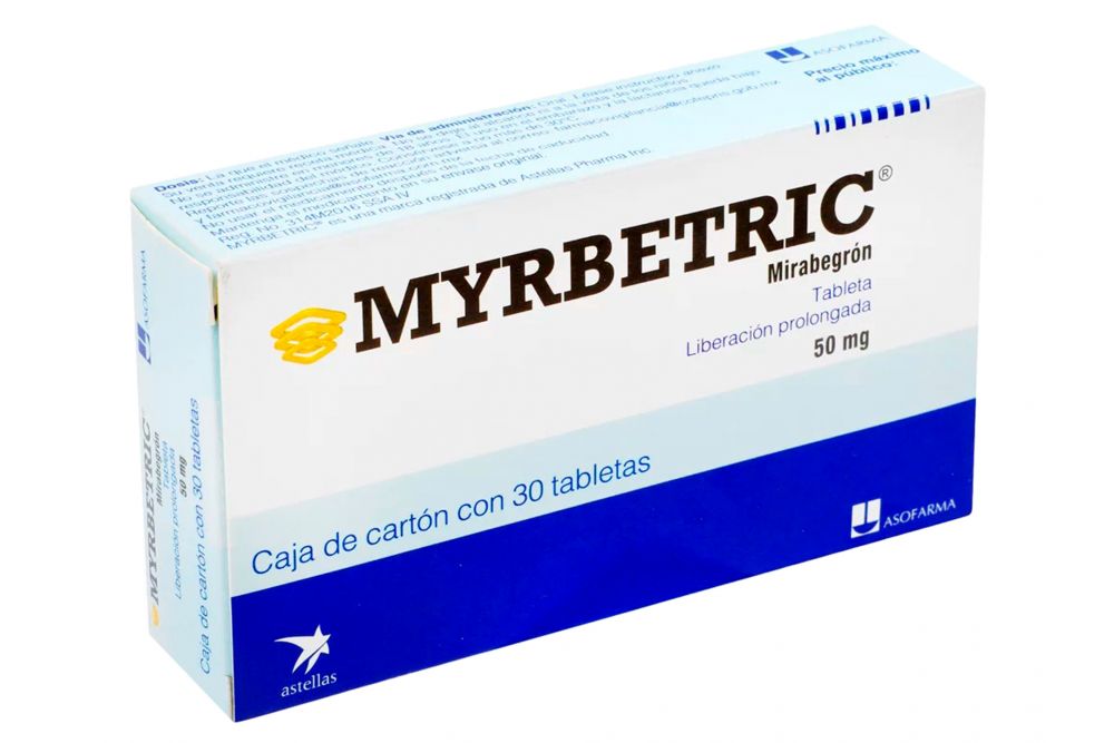 MYRBETRIC LP 50 MG 30 TAB