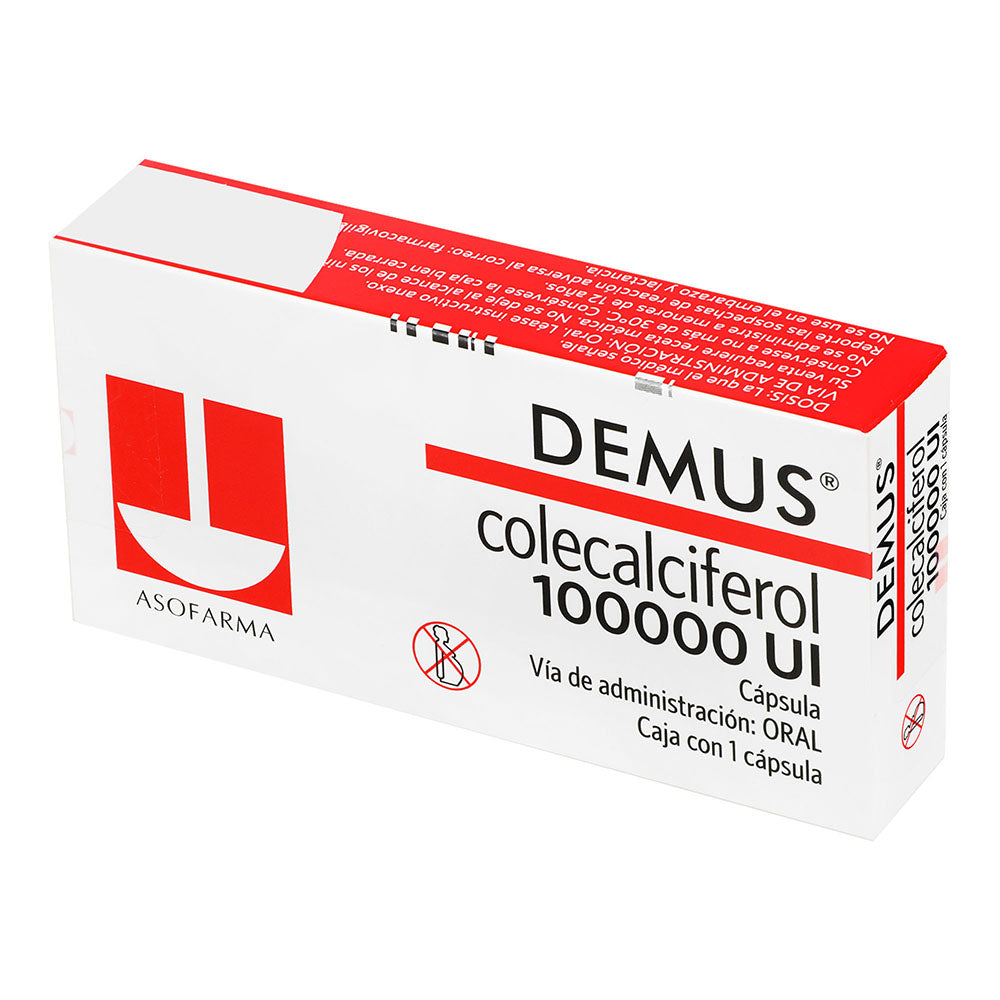 DEMUS 100000 UI 1 CAPS