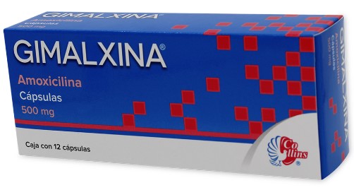 GIMALXINA CAP. 500 MG. CAJA C/12