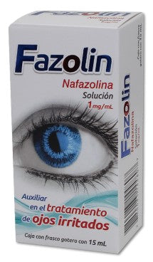 FAZOLIN SOL. OFTALMICA CAJA C/FCO. GOTERO C/15 ML.