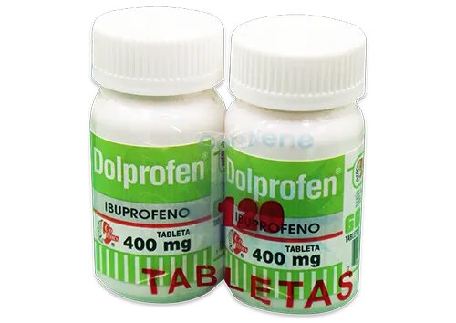 DOLPROFEN 2 FCO 60 TAB 400 MG