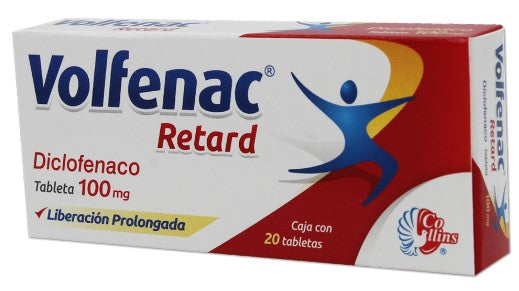 VOLFENAC RETARD GRAG. L.P. 100 MG. CAJA C/20