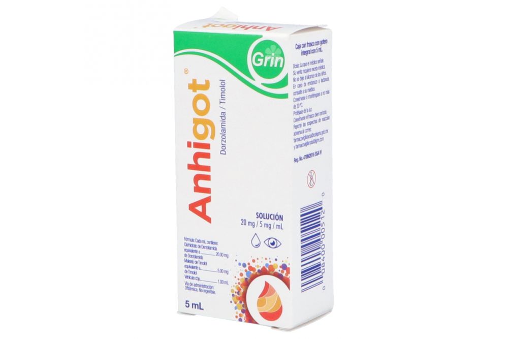 ANHIGOT SOL OFTALMICA 5ML