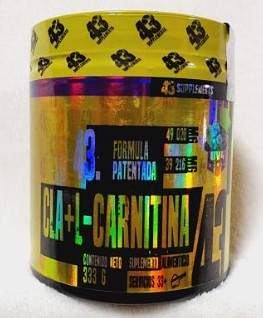 43 SUPPLEMENTS CLA CARNITINA 333GRS / 33 SERV