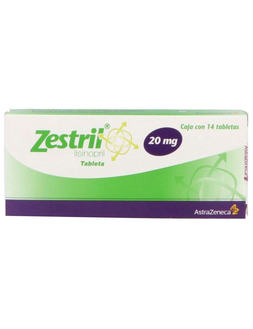 ZESTRIL 20 MG 14 TAB